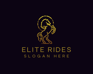 Stallion Equestrian Wildlife logo design