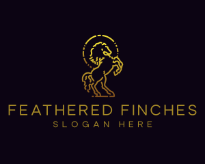 Stallion Equestrian Wildlife logo design