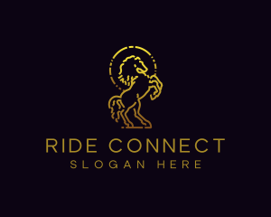 Stallion Equestrian Wildlife logo design