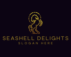 Stallion Equestrian Wildlife logo design