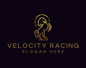 Stallion Equestrian Wildlife logo design