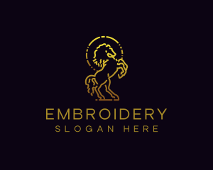 Stallion Equestrian Wildlife logo design