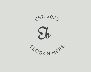 Luxury Cursive Business Logo