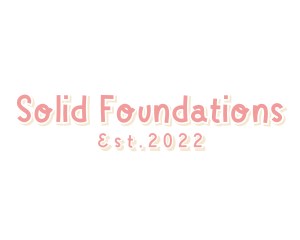 Sweet - Pink Playful Wordmark logo design