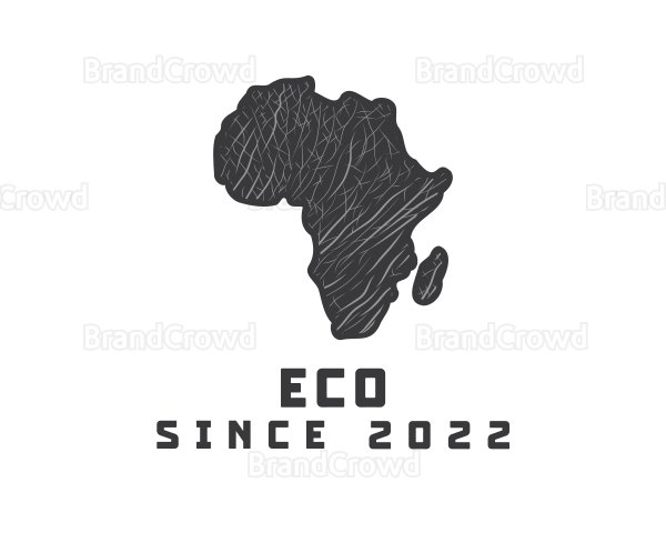 African Map Safari Logo