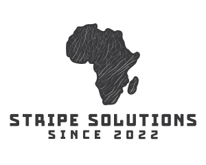 African Map Safari  logo design