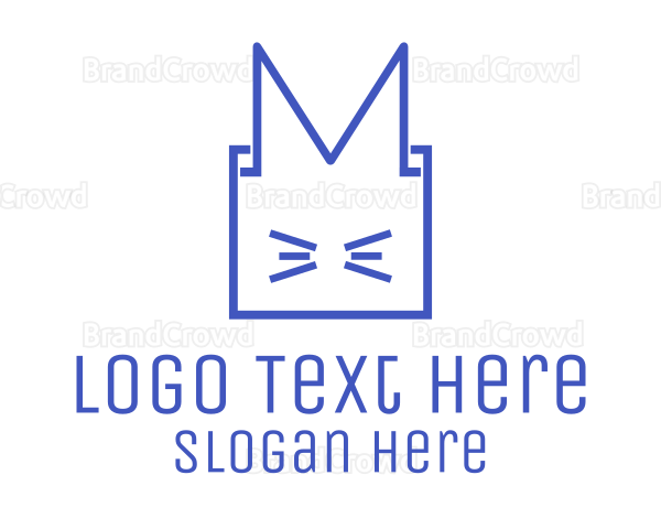 Cat Box File Folder Logo