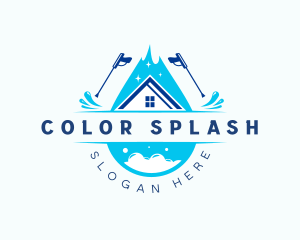 Pressure Wash Housekeeping logo design