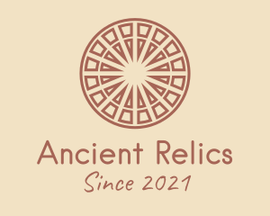 Artifact - Tribal Aztec Centerpiece logo design