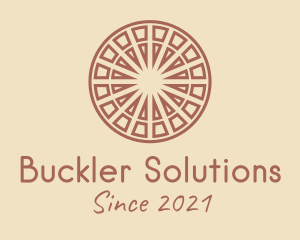 Buckler - Tribal Aztec Centerpiece logo design