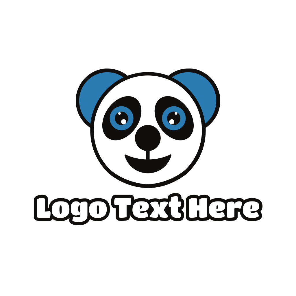 Happy Baby Panda Logo | BrandCrowd Logo Maker