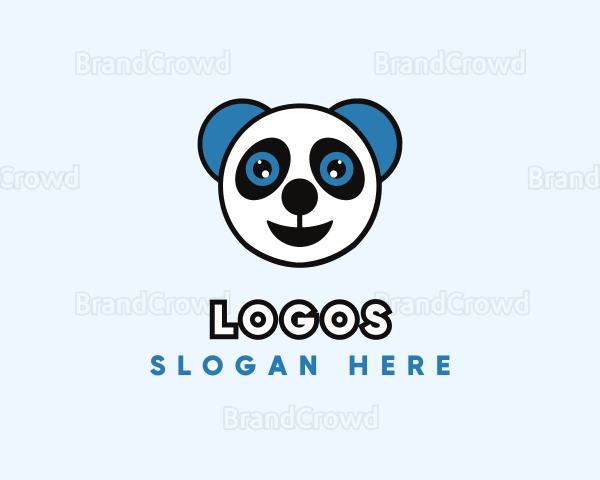 Happy Baby Panda Logo