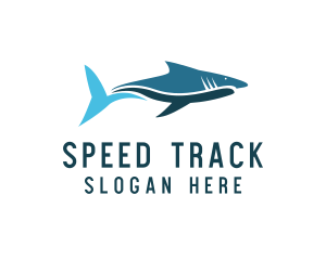Ocean - Ocean Shark Fish logo design