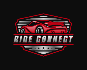 Automotive Car Rideshare logo design