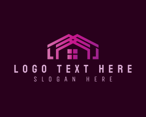 Lease - Real Estate Home logo design