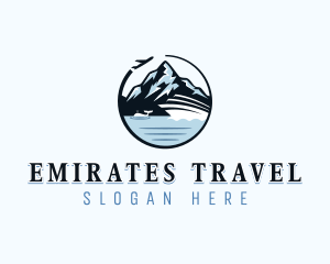 Mountain Travel Getaway logo design