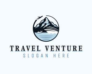 Mountain Travel Getaway logo design