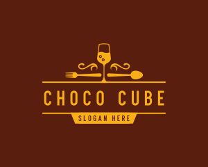 Kitchenware - Luxury Restaurant Wine logo design