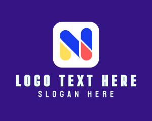 Nursery - Generic App Letter N logo design