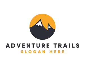 Mountain Peak Travel logo design