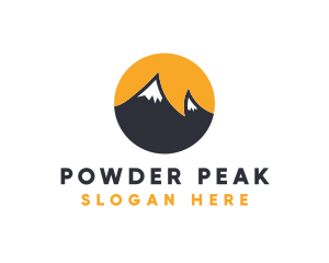 Mountain Peak Travel logo design