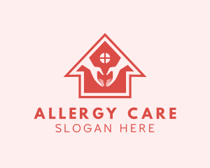 House Hand Care logo design