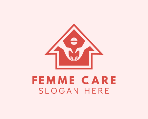 House Hand Care logo design