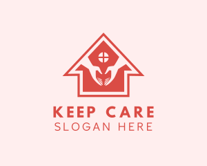 House Hand Care logo design