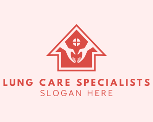 House Hand Care logo design