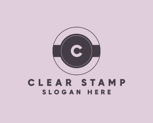 Circle Stamp Diner logo design