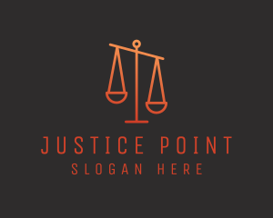 Judiciary - Legal Justice Scale logo design