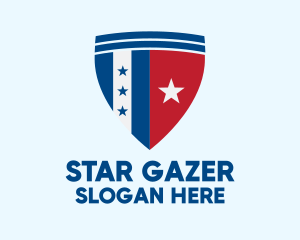 Star Shield Defense logo design