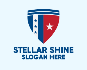 Star Shield Defense logo design