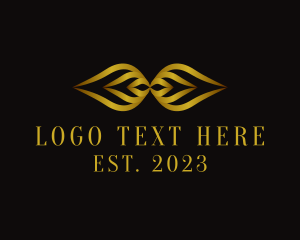 Metallic - Elegant Premium Petal logo design
