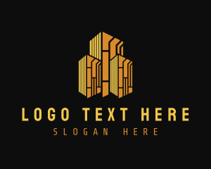 Architectural Building Structure logo design