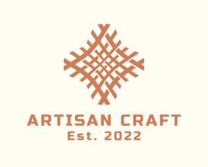 Textile Handicraft Pattern logo design