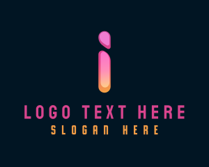 Application - Modern Startup Letter I logo design