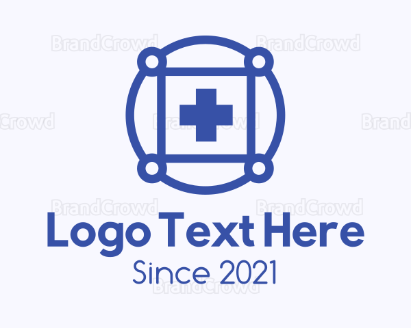 Blue Medical Cross Logo