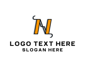 Clothing - Fashion Clothing Letter N logo design