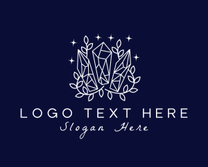 Crystal - Crystal Precious Gems logo design