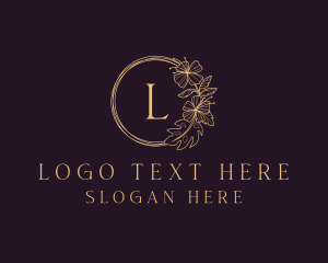 Souvenir Store - Hibiscus Flower Ornament logo design