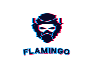 Play - Futuristic Ninja Gaming logo design
