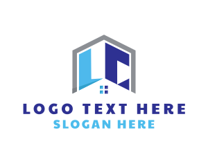 Modern - Realty Letter LC Monogram logo design