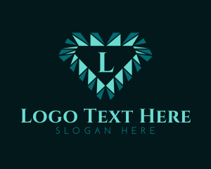 Banking - Diamond Jewelry Letter logo design