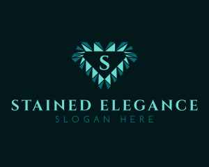 Diamond Jewelry Letter logo design