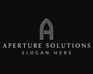 Elegant Boutique Letter A logo design