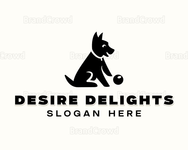 Puppy Dog Pet Logo