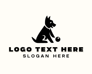 Puppy Dog Pet logo design