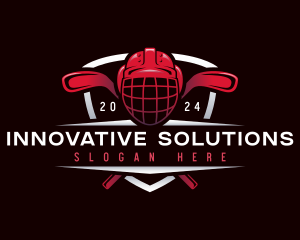 Hockey Sport Tournament Logo