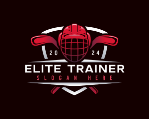 Hockey Sport Tournament logo design